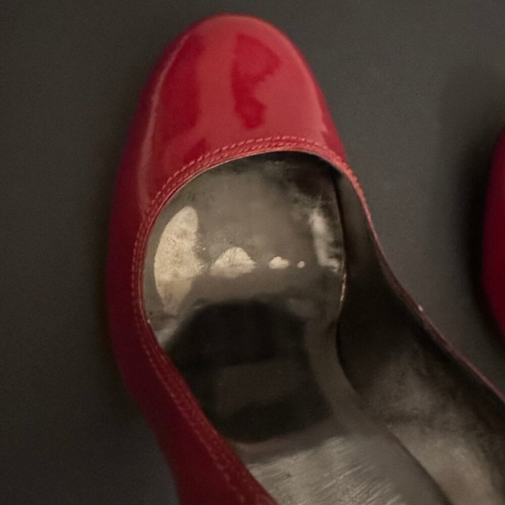 Guess By Marciano High Heels | Red | Patent Leather | 8.5 Medium - Picture 11 of 11